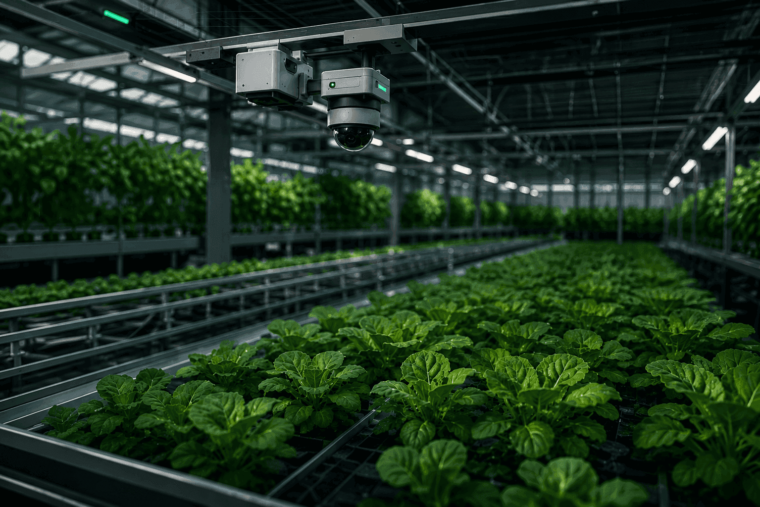 Estufa monitorada com telemetria ambiental em tempo real