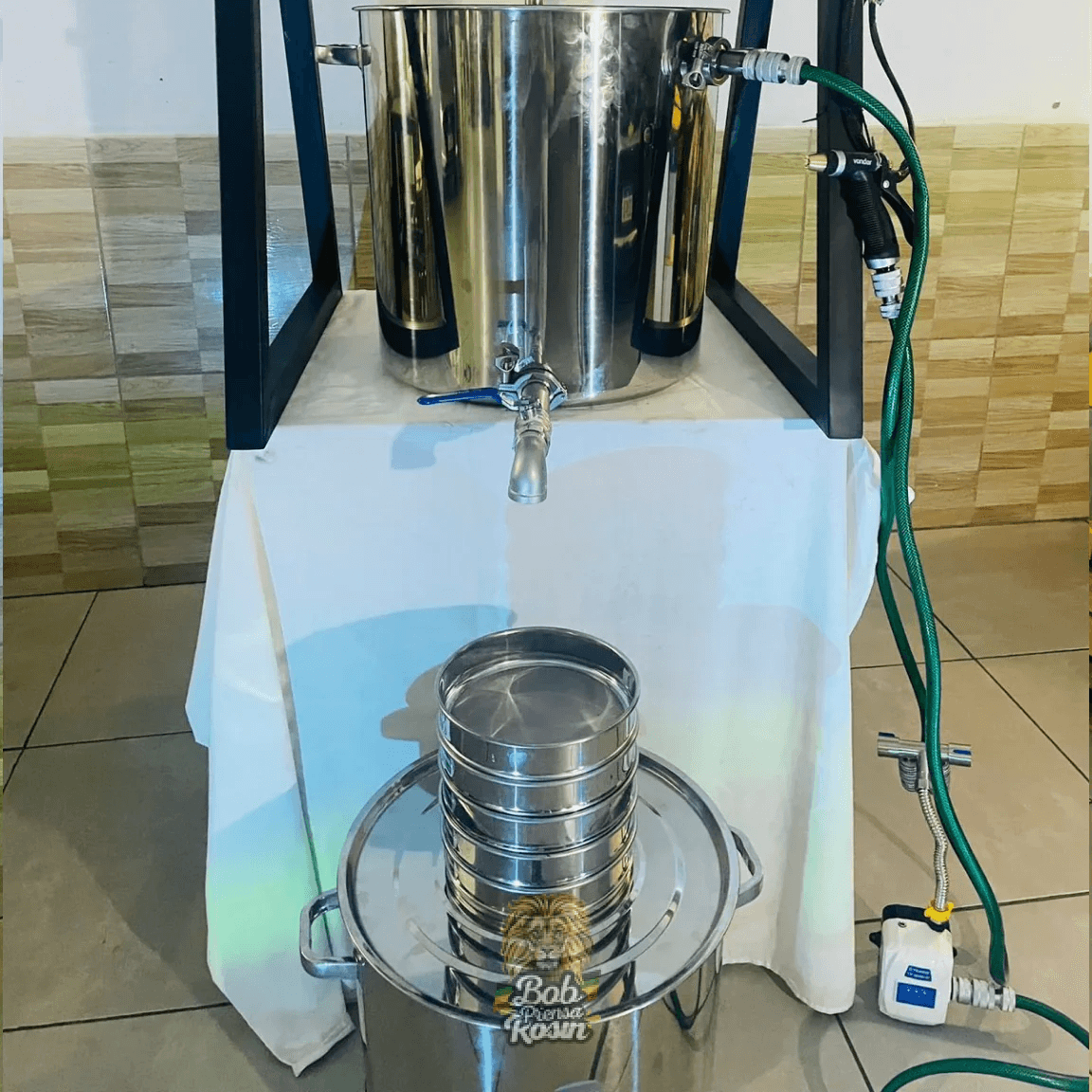 Máquina Bubble Hash 150L - Completo
