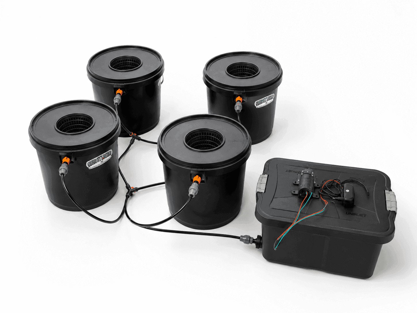 Sistema Modular de Aeroponia HPA x4